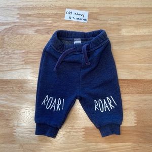 Old navy baby boy pants 0-3 month